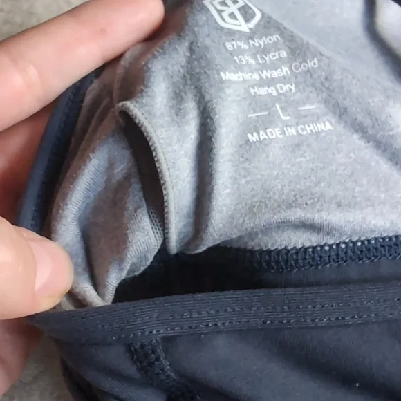 Born Primitive Women's Navy Blue Bralette sports bra size large - Picture 5 of 5